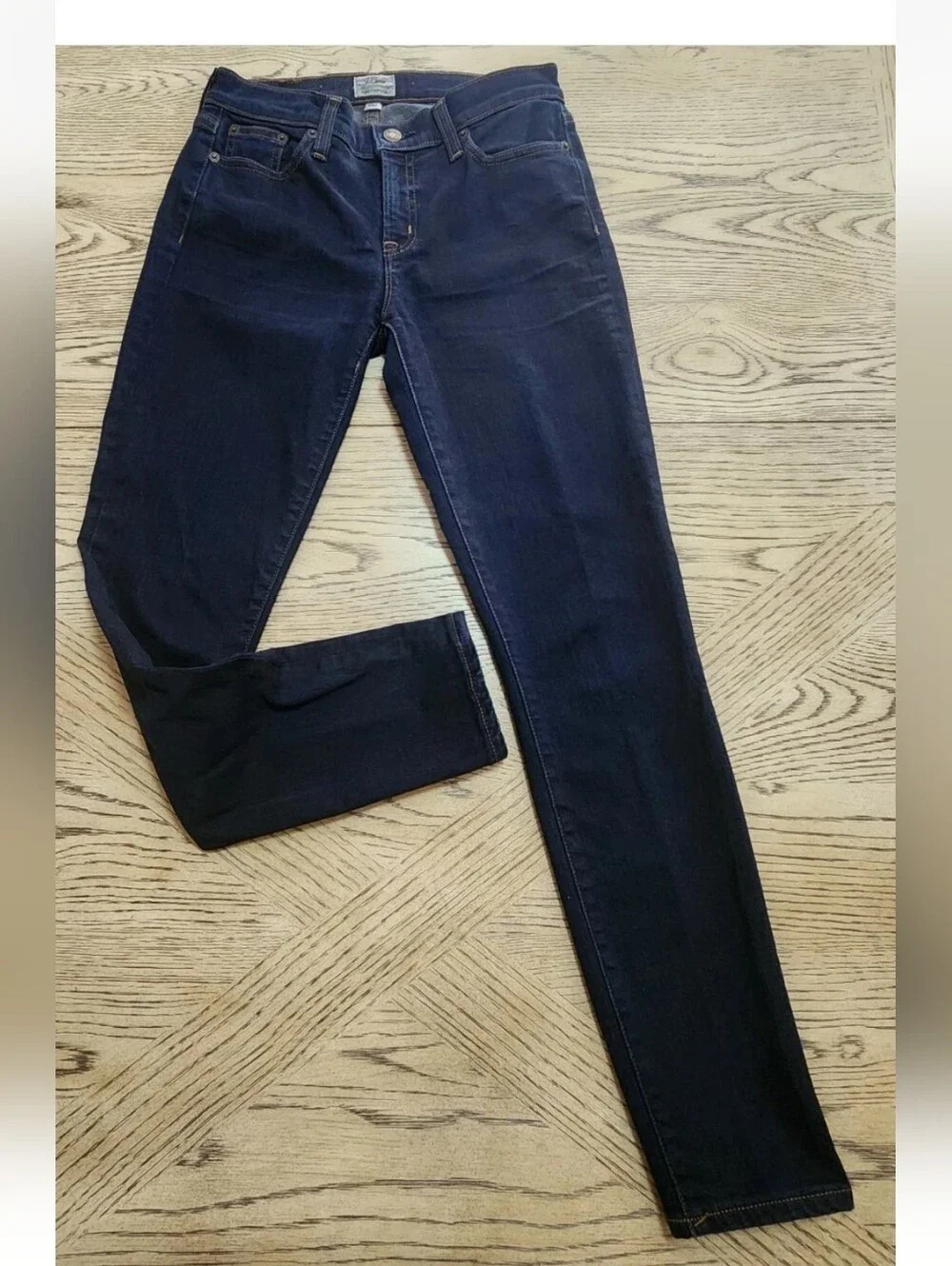 J.Crew Jeans Women's Blue Denim Toothpick Skinny Size 26
